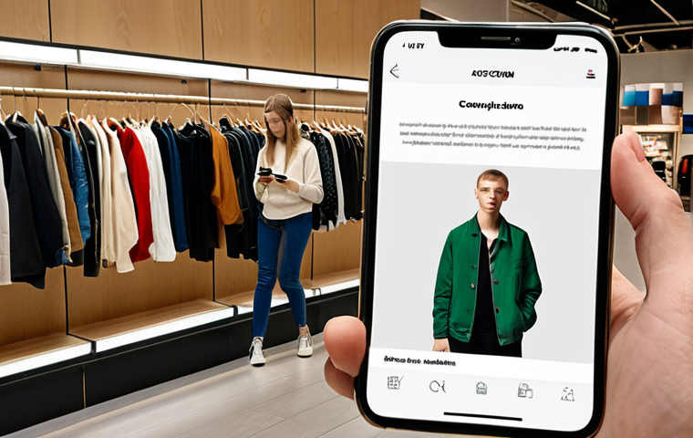 **

"Environmental conscious students and young adults browsing a mobile app on their phones, searching for second-hand clothing stores in Stockholm. Modern, minimalist app design."

**